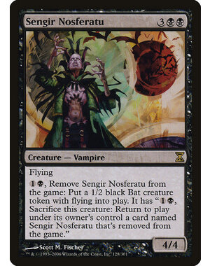 Magic: The Gathering Sengir Nosferatu (128) Moderately Played