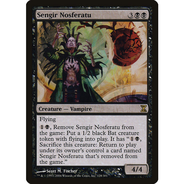 Magic: The Gathering Sengir Nosferatu (128) Moderately Played