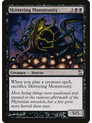 Magic: The Gathering Skittering Monstrosity (129) Moderately Played