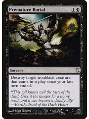 Magic: The Gathering Premature Burial (125) Moderately Played