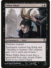 Magic: The Gathering Fallen Ideal (109) Moderately Played