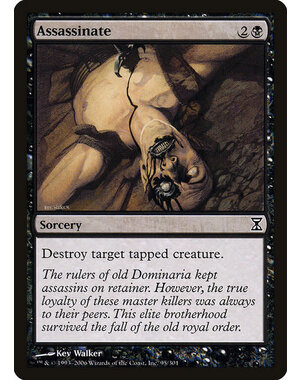 Magic: The Gathering Assassinate (095) Moderately Played