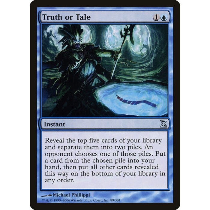 Magic: The Gathering Truth or Tale (089) Moderately Played