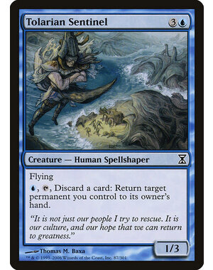 Magic: The Gathering Tolarian Sentinel (087) Moderately Played