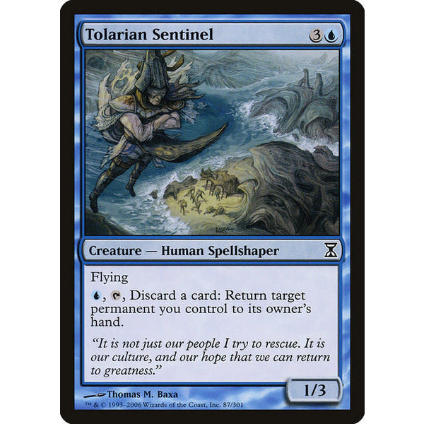 Magic: The Gathering Tolarian Sentinel (087) Moderately Played
