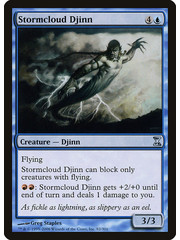 Magic: The Gathering Stormcloud Djinn (082) Moderately Played