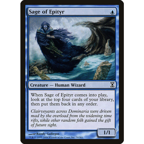 Magic: The Gathering Sage of Epityr (074) Lightly Played