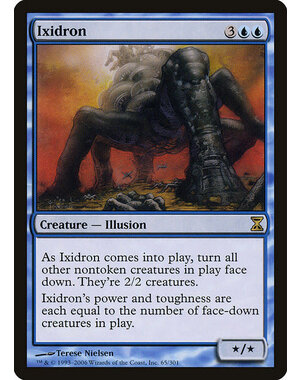 Magic: The Gathering Ixidron (065) Moderately Played