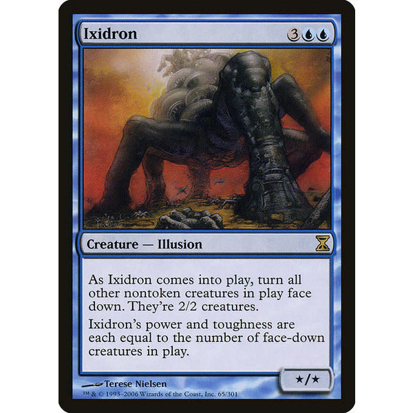 Magic: The Gathering Ixidron (065) Moderately Played