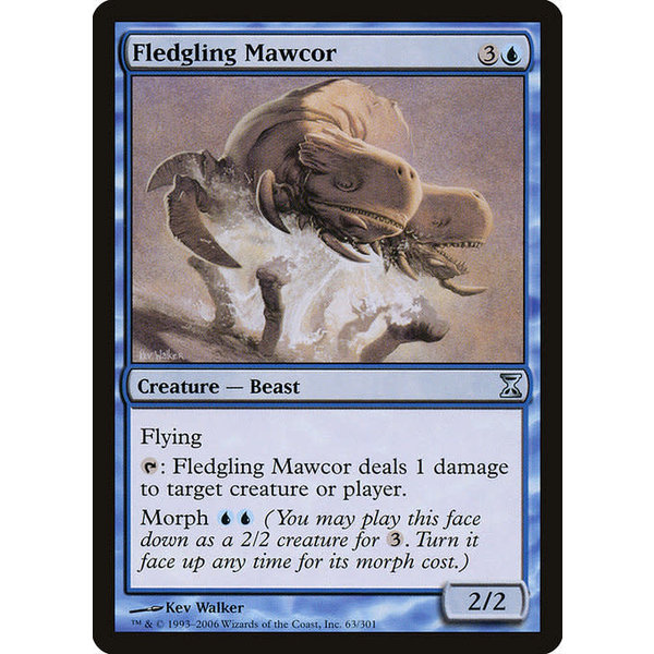 Magic: The Gathering Fledgling Mawcor (063) Moderately Played