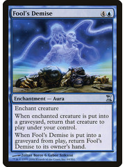Magic: The Gathering Fool's Demise (064) Moderately Played