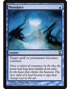 Magic: The Gathering Moonlace (068) Moderately Played