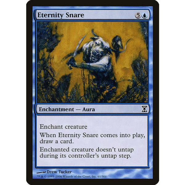Magic: The Gathering Eternity Snare (061) Moderately Played