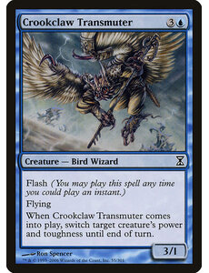 Magic: The Gathering Crookclaw Transmuter (055) Moderately Played