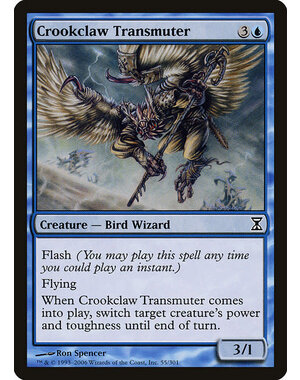 Magic: The Gathering Crookclaw Transmuter (055) Moderately Played