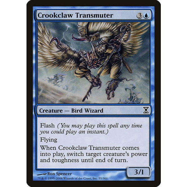 Magic: The Gathering Crookclaw Transmuter (055) Moderately Played