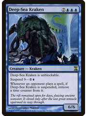 Magic: The Gathering Deep-Sea Kraken (056) Moderately Played