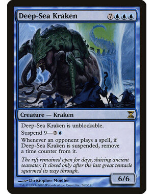 Magic: The Gathering Deep-Sea Kraken (056) Moderately Played