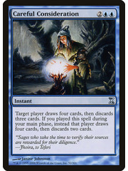 Magic: The Gathering Careful Consideration (052) Moderately Played