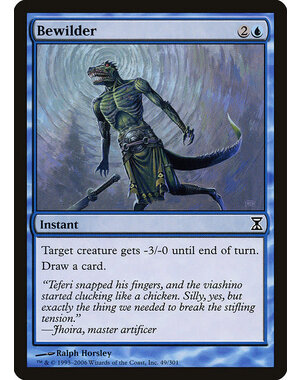 Magic: The Gathering Bewilder (049) Moderately Played