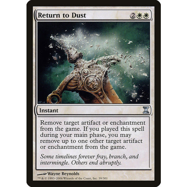 Magic: The Gathering Return to Dust (039) Moderately Played Foil