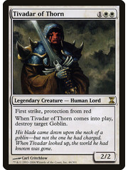 Magic: The Gathering Tivadar of Thorn (044) Moderately Played