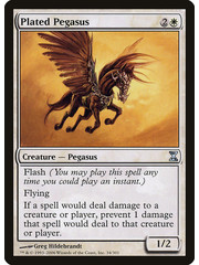 Magic: The Gathering Plated Pegasus (034) Damaged