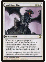 Magic: The Gathering Opal Guardian (030) Moderately Played Foil