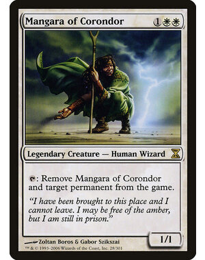 Magic: The Gathering Mangara of Corondor (028) Moderately Played