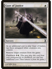 Magic: The Gathering Gaze of Justice (020) Moderately Played