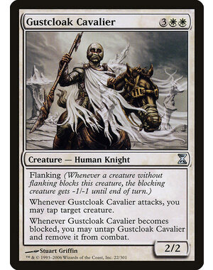 Magic: The Gathering Gustcloak Cavalier (022) Moderately Played