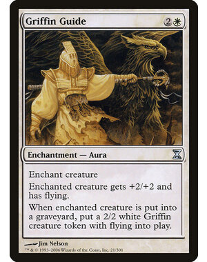 Magic: The Gathering Griffin Guide (021) Moderately Played
