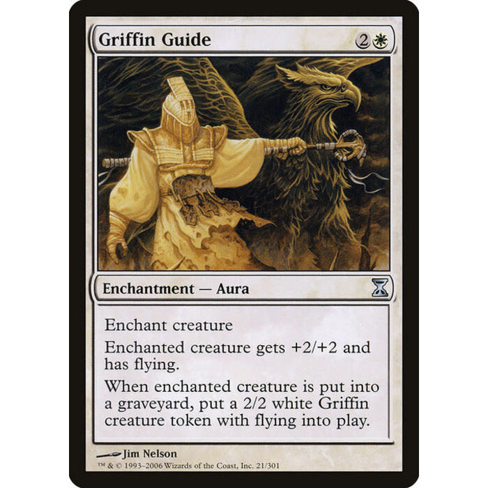 Magic: The Gathering Griffin Guide (021) Moderately Played
