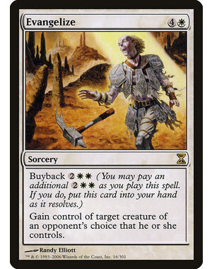 Magic: The Gathering Evangelize (016) Lightly Played