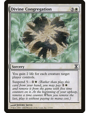 Magic: The Gathering Divine Congregation (013) Moderately Played