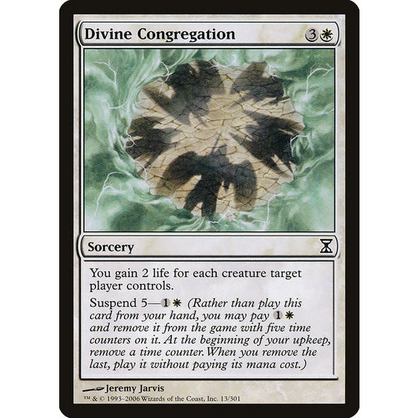Magic: The Gathering Divine Congregation (013) Moderately Played