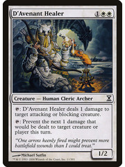 Magic: The Gathering D'Avenant Healer (011) Moderately Played