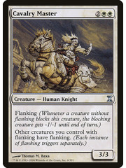 Magic: The Gathering Cavalry Master (006) Moderately Played