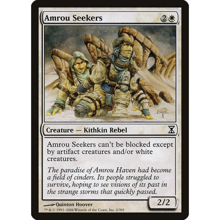 Magic: The Gathering Amrou Seekers (002) Moderately Played