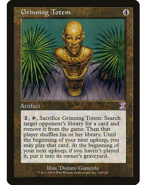 Magic: The Gathering Grinning Totem (110) Lightly Played