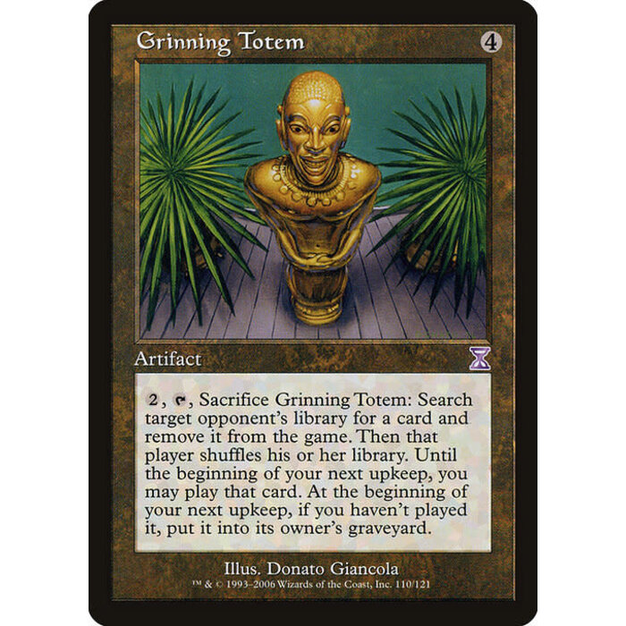 Magic: The Gathering Grinning Totem (110) Lightly Played