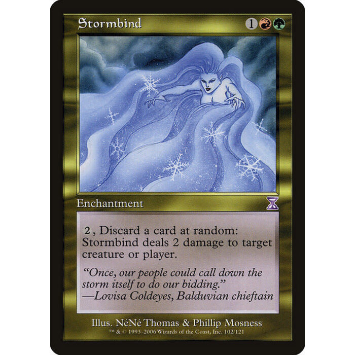 Magic: The Gathering Stormbind (102) Lightly Played