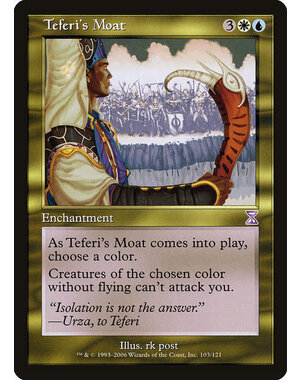 Magic: The Gathering Teferi's Moat (103) Lightly Played