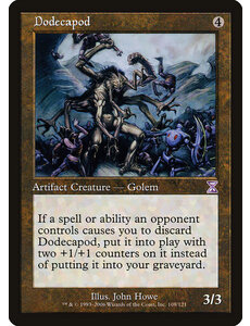 Magic: The Gathering Dodecapod (108) Moderately Played