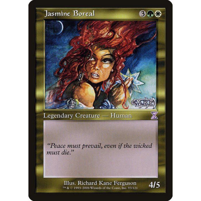 Magic: The Gathering Jasmine Boreal (093) Moderately Played