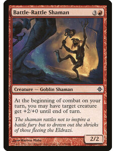 Magic: The Gathering Battle-Rattle Shaman (136) Lightly Played Foil