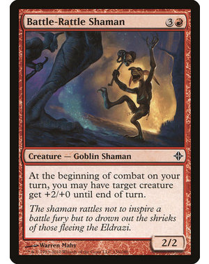 Magic: The Gathering Battle-Rattle Shaman (136) Lightly Played Foil