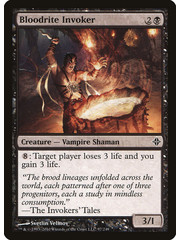 Magic: The Gathering Bloodrite Invoker (097) Moderately Played