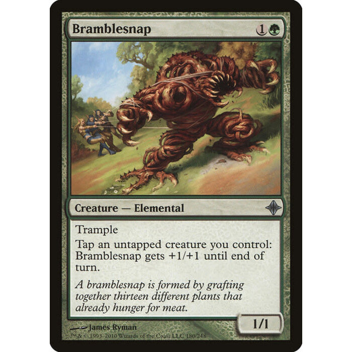 Magic: The Gathering Bramblesnap (180) Lightly Played Foil