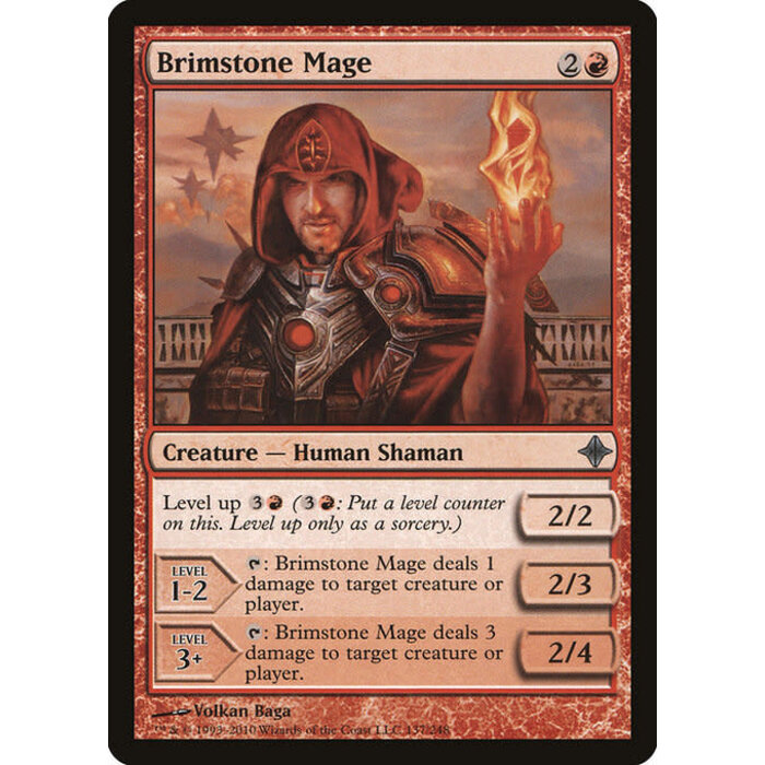 Magic: The Gathering Brimstone Mage (137) Moderately Played